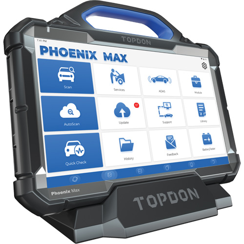 Outil de diagnostic Phoenix Max de niveau &eacute;quipement original de 13,3" avec station daccueil et oscilloscope &agrave; 4 voies Helyx Safety & Industrial Supplies