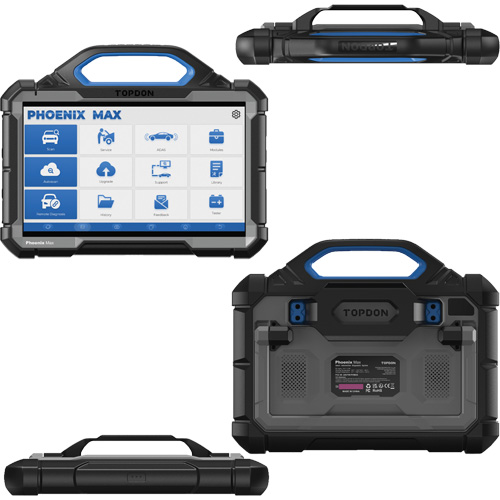 Outil de diagnostic Phoenix Max de niveau &eacute;quipement original de 13,3" avec station daccueil et oscilloscope &agrave; 4 voies Helyx Safety & Industrial Supplies