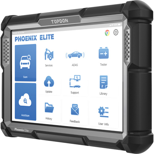 Outil de diagnostic de niveau constructeur Phoenix Elite avec &eacute;cran 10,1", programmation bas&eacute;e sur l'infonuage et CANFD Helyx Safety & Industrial Supplies