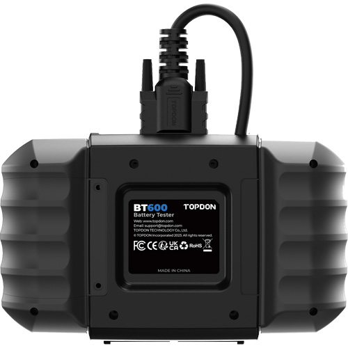 Testeur de batterie 12?V et de syst&egrave;mes 12?V/24?V BT600 avec imprimante int&eacute;gr&eacute;e Helyx Safety & Industrial Supplies