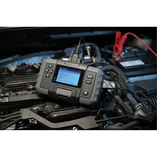 Testeur de batterie 12?V et de syst&egrave;mes 12?V/24?V BT600 avec imprimante int&eacute;gr&eacute;e Helyx Safety & Industrial Supplies