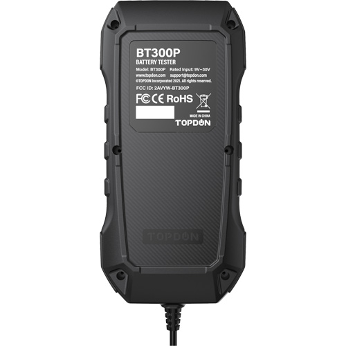 BT300P Battery, Charging & Cranking System Tester with Printer Helyx Safety & Industrial Supplies