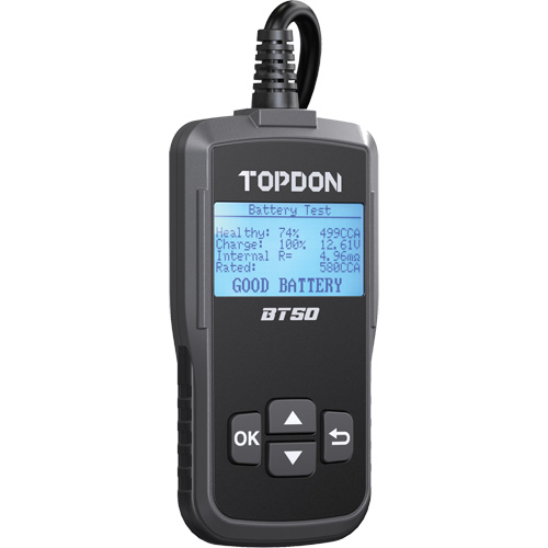 BT50 Battery, Charging & Cranking System Tester Helyx Safety & Industrial Supplies