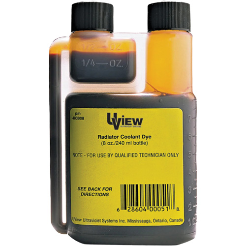 UView Radiator Coolant Dye Helyx Safety & Industrial Supplies