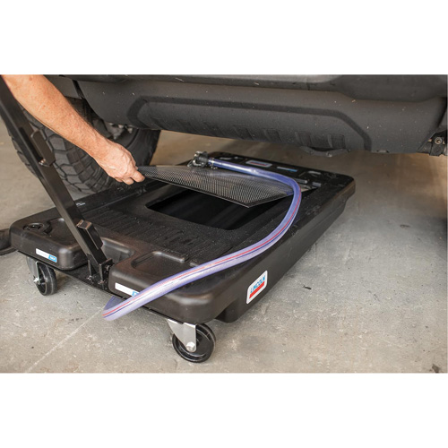 Low Profile Polypropylene Portable Oil Drain Helyx Safety & Industrial Supplies