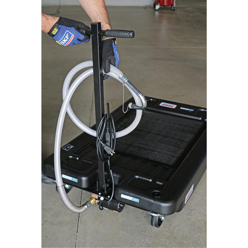 Drain pour camion &agrave; profil bas avec pompe &eacute;lectrique Helyx Safety & Industrial Supplies