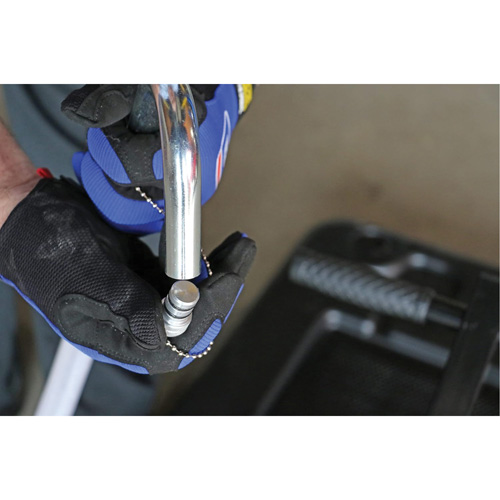Drain pour camion &agrave; profil bas avec pompe &eacute;lectrique Helyx Safety & Industrial Supplies
