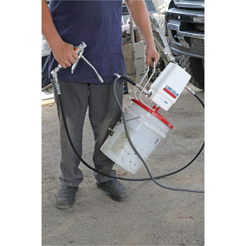 Air-Operated Gear Lube Grease Pump Helyx Safety & Industrial Supplies