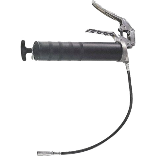 Heavy-Duty Pistol Grip Grease Gun with Flex Hose Extension, 14 oz Capacity Helyx Safety & Industrial Supplies