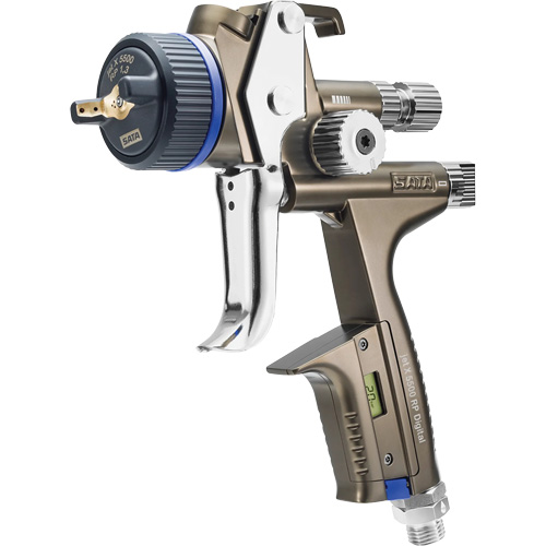 X5500 RP 1.3 I RPS D DIGI psi Premium Paint Spray Gun for Automotive Refinishing, 1/4" NPT Air Inlet, 10.24 CFM, 0.6 L/0.9 L Capacity, 0.17 PSI Helyx Safety & Industrial Supplies