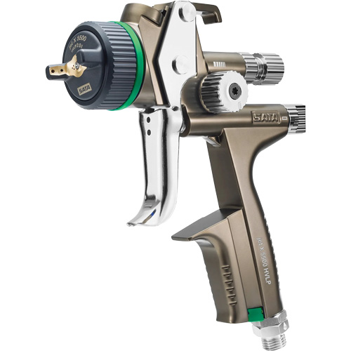 Pistolet de peinture de premi&egrave;re qualit&eacute; pour la peinture automobile 00 HVLP 1,3 O RPS D, Entr&eacute;e d'air 1/4" NPT, 15,19 pi³/min, Capacit&eacute; 0,6 L/0,9 L, 0,17 psi Helyx Safety & Industrial Supplies