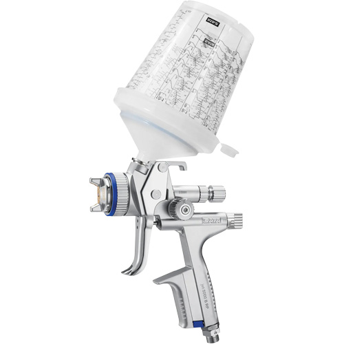 5000 B RP Nozzle 1.2 RPS Paint Spray Gun with Multi-Purpose Cup, 1/4" NPT Air Inlet, 10.24 CFM, 0.3 L/0.6 L/0.9 L Capacity, 0.17 PSI Helyx Safety & Industrial Supplies