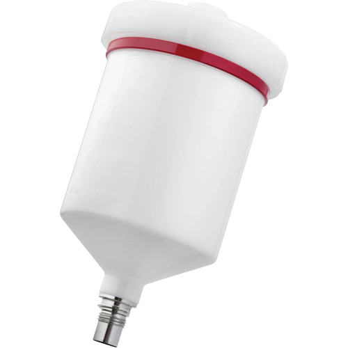 Reusable Plastic Cup 0.6 l with QCC & without Fine Thread Helyx Safety & Industrial Supplies