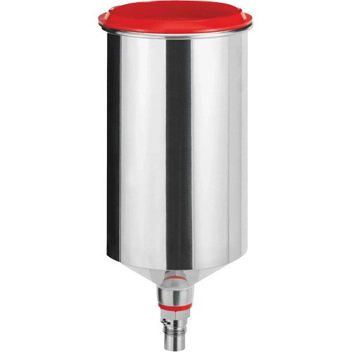 Gobelet r&eacute;utilisable en aluminium 1,0?L avec raccord QCC, sans filetage fin Helyx Safety & Industrial Supplies