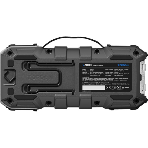 Survolteur, banque d'alimentation et lampe de poche V3000 Helyx Safety & Industrial Supplies