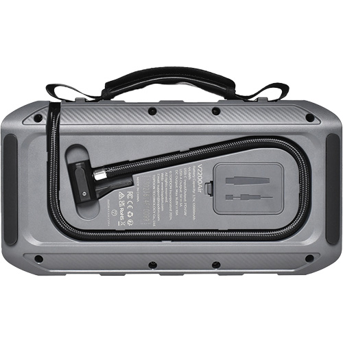V2200Air 2-en-1: d&eacute;marreur de secours de 1200 A de pointe et gonfleur de pneus Helyx Safety & Industrial Supplies