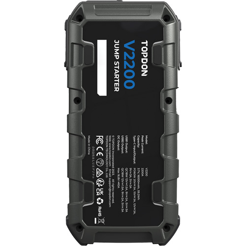 V2200 Jump Starter, Power Bank & Flashlight Helyx Safety & Industrial Supplies