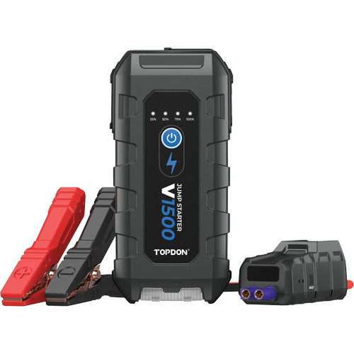 D&eacute;marreur d'appoint, survolteur, banque d'alimentation et lampe de poche V1500 Helyx Safety & Industrial Supplies