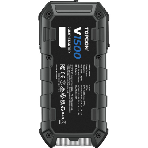 D&eacute;marreur d'appoint, survolteur, banque d'alimentation et lampe de poche V1500 Helyx Safety & Industrial Supplies
