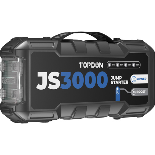 Survolteur, banque d'alimentation et lampe de poche JumpSurge3000 Helyx Safety & Industrial Supplies