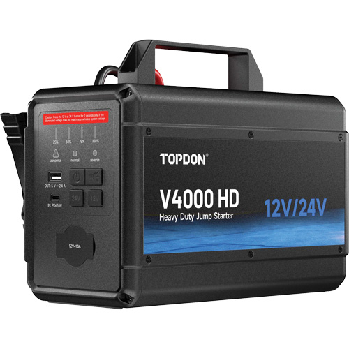 Survolteur V4000 HD 12 V/24 V 4000 A Helyx Safety & Industrial Supplies