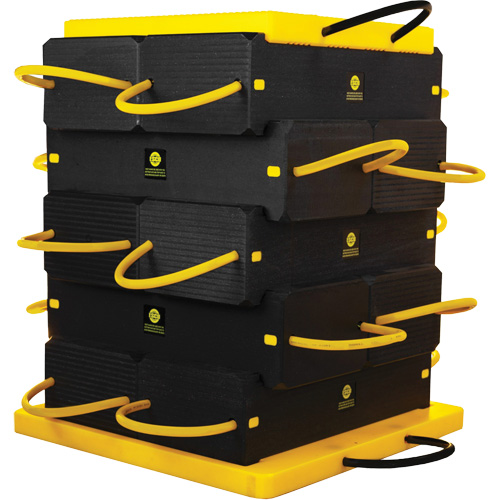 12-Piece CribLok Composite Cribbing System Kit Helyx Safety & Industrial Supplies