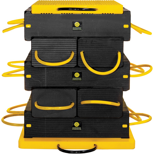 12-Piece CribLok Composite Cribbing System Kit Helyx Safety & Industrial Supplies