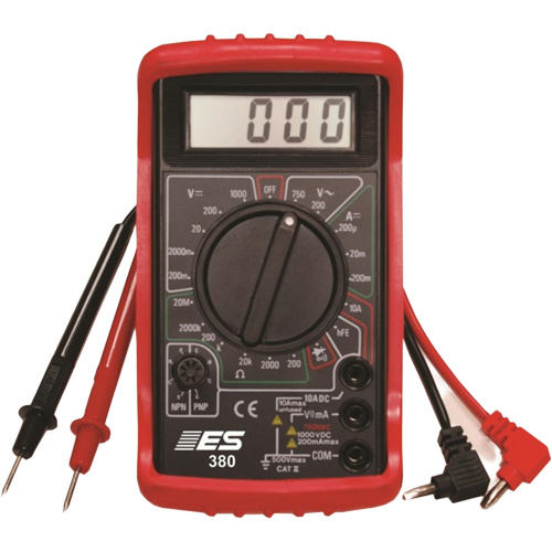 Multim&egrave;tre num&eacute;rique avec &eacute;tui ceinture Helyx Safety & Industrial Supplies
