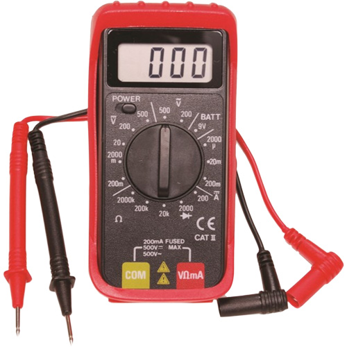 Digital Mini Multimeter with Holster Helyx Safety & Industrial Supplies