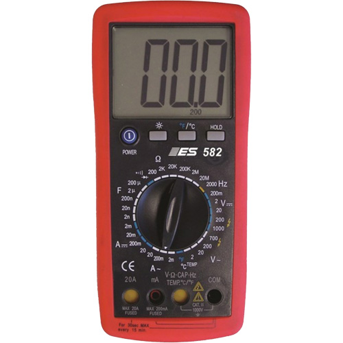 Multim&egrave;tre num&eacute;rique de luxe avec obturateurs pour amp&egrave;res Helyx Safety & Industrial Supplies