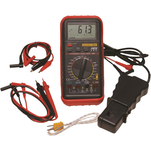 Deluxe Automotive Meter with RPM & Temperature Helyx Safety & Industrial Supplies