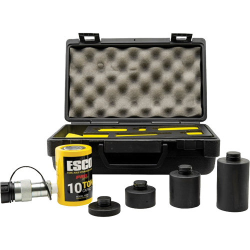 Ensemble de v&eacute;rin hydraulique STAK-ABLE 10 tonnes Helyx Safety & Industrial Supplies