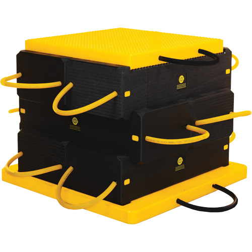 8-Piece CribLok Composite Cribbing System Kit Helyx Safety & Industrial Supplies