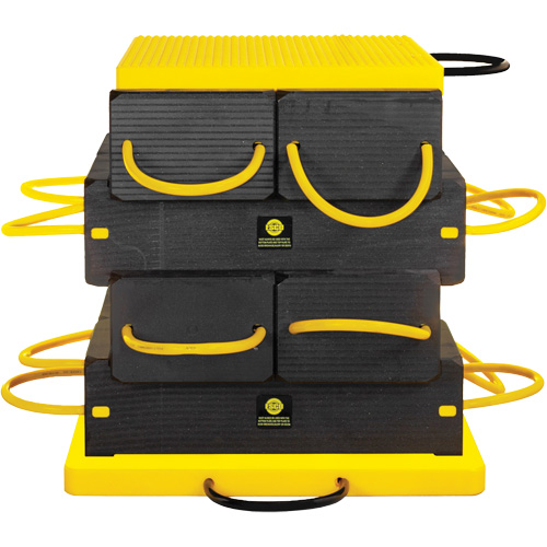 10-Piece CribLok Composite Cribbing System Kit Helyx Safety & Industrial Supplies