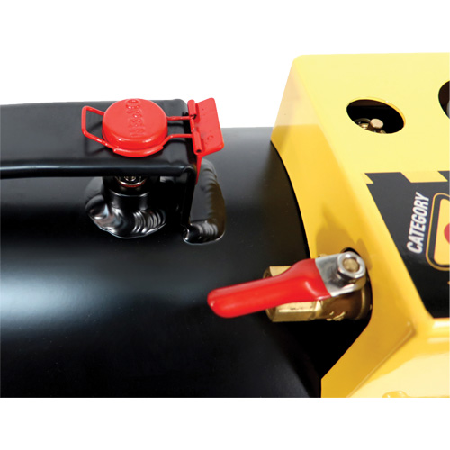 Ensemble de mise en place de talon haute pression de 9 gallons Hurricane "CAT-9", Aluminium Helyx Safety & Industrial Supplies