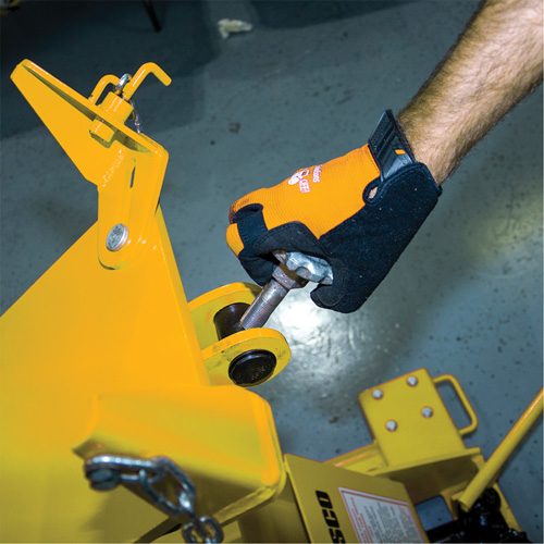 Yellow Jackit Transmission Jack, 2.2 Ton(s) Lifting Capacity Helyx Safety & Industrial Supplies