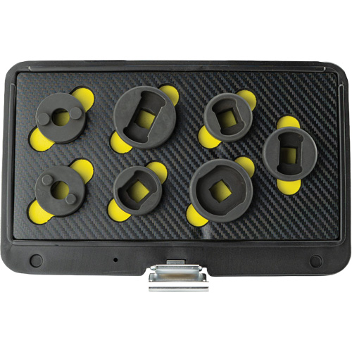 Threaded Leaf Spring Shackle Pin Remover & Installation Master Set, 7 Pieces, 1/2" Drive Size Helyx Safety & Industrial Supplies