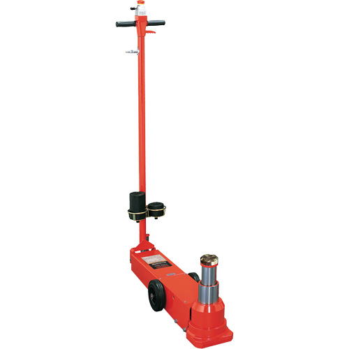 Cric au sol t&eacute;lescopique, 25 tonnes/50 tonne(s), Air comprim&eacute;/hydraulique Helyx Safety & Industrial Supplies