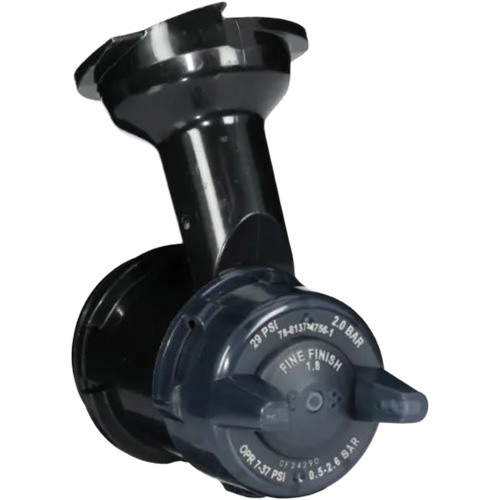 Performance Gravity Fine Finish Atomizing Head - Clear Helyx Safety & Industrial Supplies