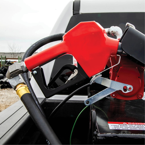 Red Automatic Gasoline Spout Nozzle Helyx Safety & Industrial Supplies