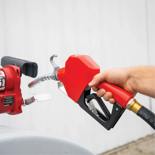 Red Automatic Gasoline Spout Nozzle Helyx Safety & Industrial Supplies
