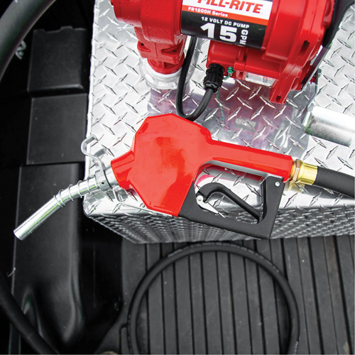 Red Automatic Gasoline Spout Nozzle Helyx Safety & Industrial Supplies
