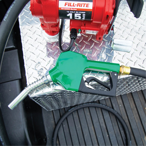 Green Automatic Gasoline Spout Nozzle Helyx Safety & Industrial Supplies