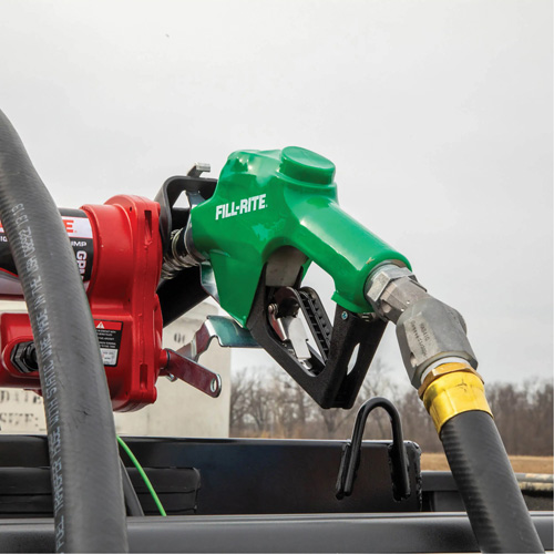 Green Automatic Diesel Spout Nozzle Helyx Safety & Industrial Supplies