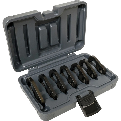 Jeu de 7 cl&eacute;s &agrave; filtre d&eacute;port&eacute;es &agrave; profil bas avec coffret Helyx Safety & Industrial Supplies