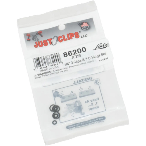 Jeu de clips et joints toriques de 1/4 po Helyx Safety & Industrial Supplies