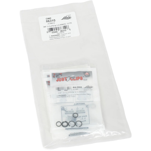 Jeu de clips et joints toriques de 3/8 po - en vrac Helyx Safety & Industrial Supplies