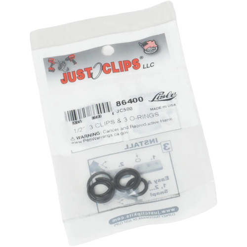 Jeu de clips et joints toriques de 1/2 po Helyx Safety & Industrial Supplies