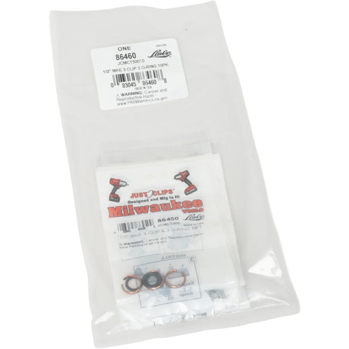 Jeu de clips et joints toriques de 1/2 po pour Milwaukee - en vrac Helyx Safety & Industrial Supplies