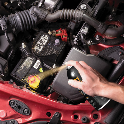 Nettoyant pour batterie et d&eacute;tecteur dacide de qualit&eacute; professionnelle, 14 oz Helyx Safety & Industrial Supplies